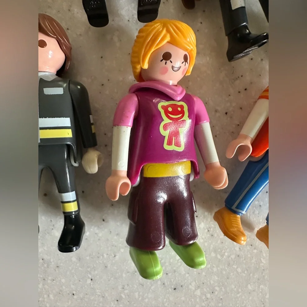 Vintage Playmobil Action Figured! Misc. Toy People Figures Set